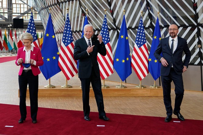 Tuyên bố chung Hội nghị thượng đỉnh Mỹ - Liên minh châu Âu chỉ trích dữ dội Trung Quốc ảnh 2