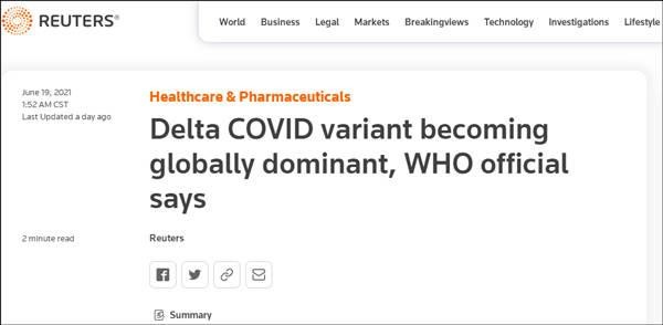 WHO cảnh báo: biến chủng Delta nguy hiểm đang trở thành virus chính gây COVID-19 trên toàn cầu ảnh 4