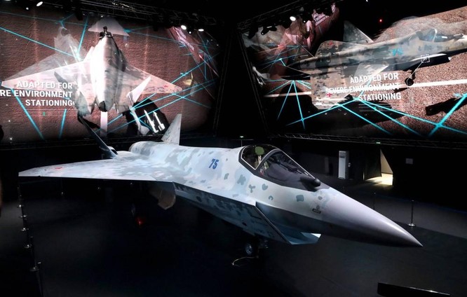 Chùm ảnh mới được công bố về máy bay chiến đấu tàng hình bí ẩn "Chiếu tướng" của Nga ảnh 3