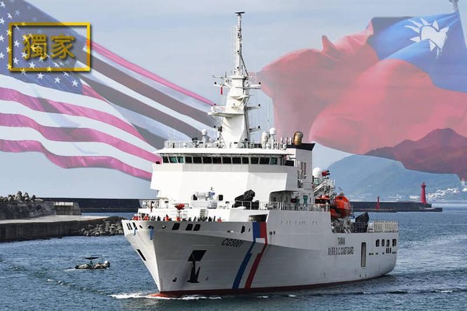 Tàu tuần duyên Mỹ và Đài Loan lần đầu tiên tập trận chung, Trung Quốc phản ứng gay gắt ảnh 6