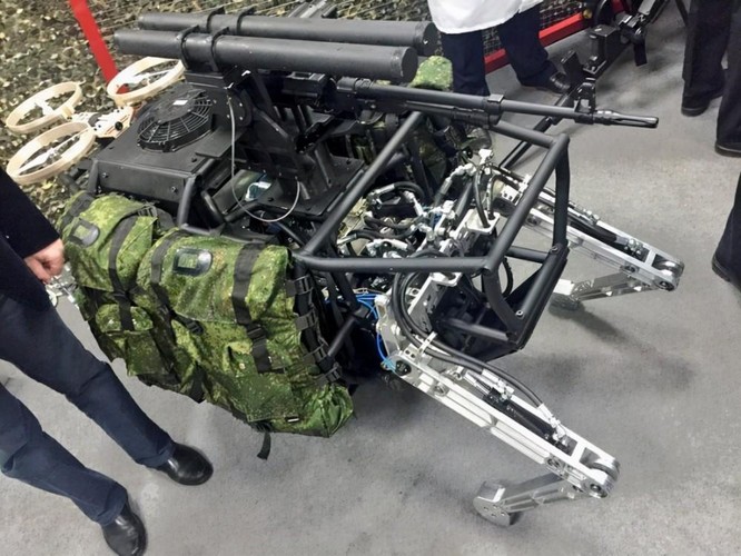 Mỹ tung ra “kẻ hủy diệt” đáng sợ: chó robot mang súng SPUR, chuẩn bị cho chiến tranh không người ảnh 4