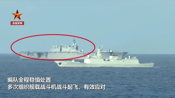 Đằng sau vụ tàu sân bay Izumo Nhật tiếp cận, giám sát tàu Liêu Ninh Trung Quốc ảnh 1