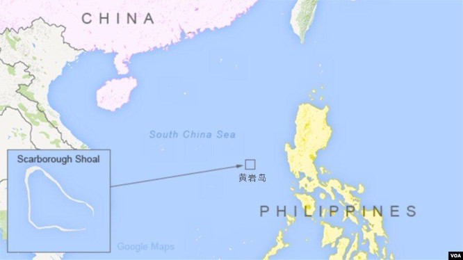 Tàu cảnh sát biển Philippines và Trung Quốc đối đầu nhau ở bãi cạn Scaborough ảnh 2