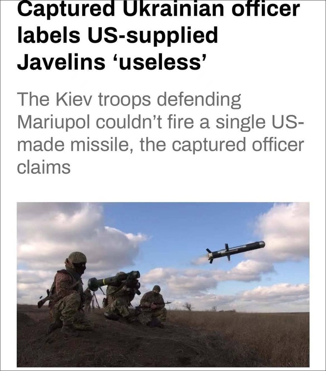 “Anh hùng Ukraine” bị Nga bắt oán trách chính phủ và chê vũ khí Mỹ, Anh kém hiệu quả ảnh 2