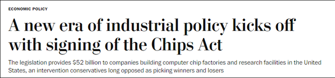 Bằng đạo luật "lịch sử", Mỹ quyết cạnh tranh với Trung Quốc trong lĩnh vực chip bán dẫn ảnh 2