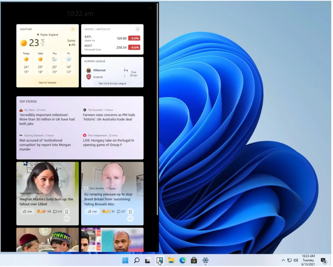 Rò rỉ giao diện người dùng, menu của Windows 11 ảnh 3