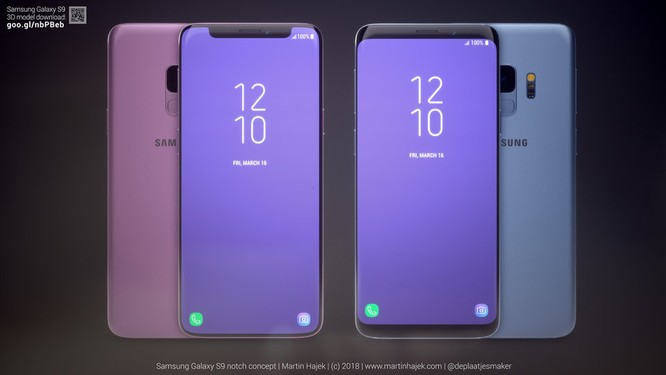 Thiết kế này sẽ giúp Galaxy S9 tăng tỷ lệ màn hình mà vẫn giữ nguyên kích cỡ của máy. Dù bạn có thích hay không thì đây là một ý tưởng có tính khả thi.