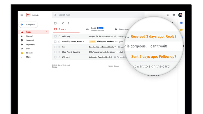 Gmail lột xác với giao diện hoàn toàn mới, thuận tiện hơn cho người dùng ảnh 2