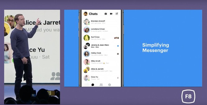 Mark Zuckerberg trình diễn các tính năng mới trên Messenger và Instagram ảnh 9