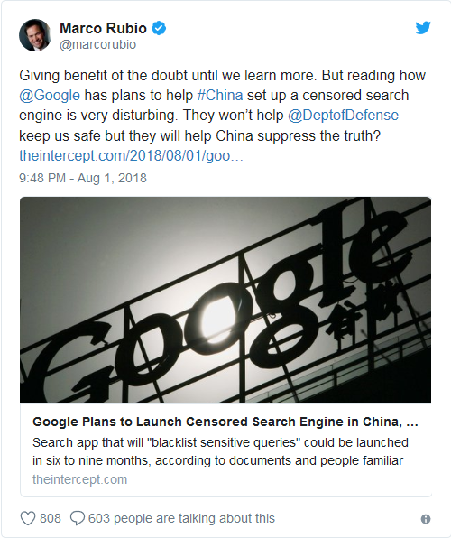 Google âm thầm xây dựng công cụ tìm kiếm riêng, dưới sự kiểm duyệt của chính phủ Trung Quốc. ảnh 1