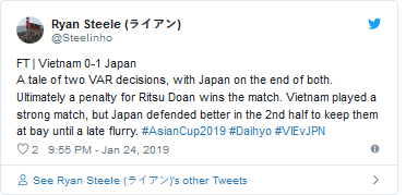 Người hâm mộ phản ứng trái chiều về quả penalty nhờ công nghệ VAR của đội Nhật Bản ảnh 2