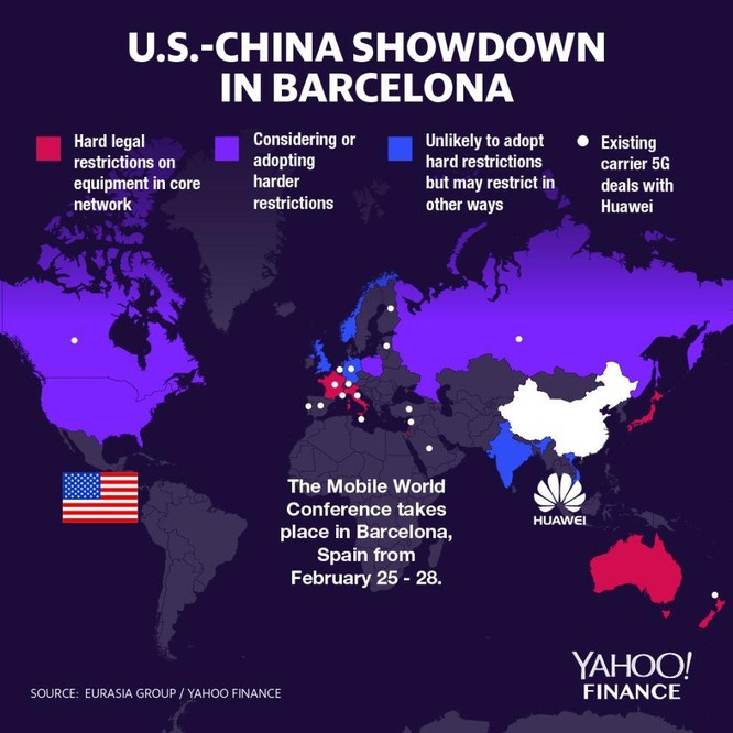 MWC thời kỳ chiến tranh công nghệ Mỹ - Trung: Huawei là tâm điểm ảnh 1