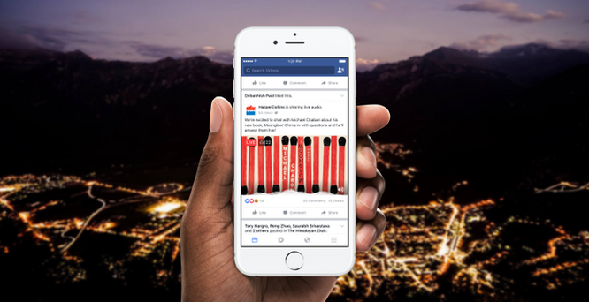 Facebook sắp cho phép phát thanh trực tuyến ảnh 1