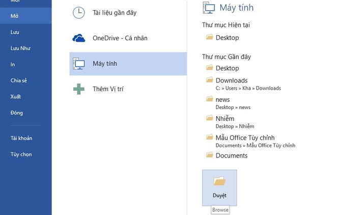 File Word 2016 bị lỗi: Làm sao khôi phục? ảnh 6