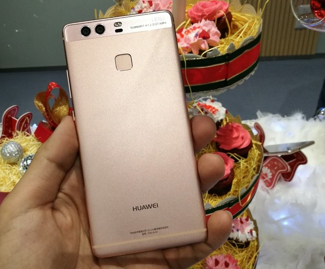 Huawei tung phiên bản P9 màu vàng hồng tại Việt Nam ảnh 1