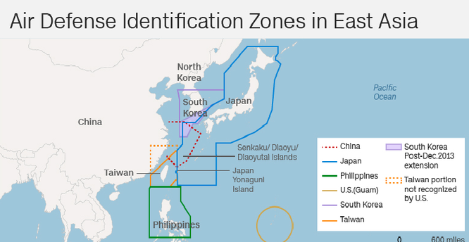 Trung Quốc cảnh báo máy bay ném bom Mỹ bay qua Biển Hoa Đông ảnh 1