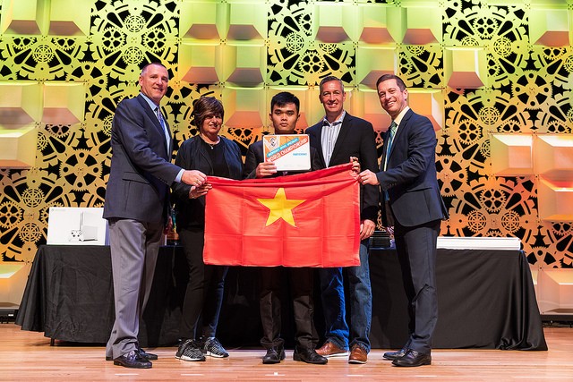 Tuyển Việt Nam giành giải Ba Microsoft Word 2017 thế giới ảnh 10