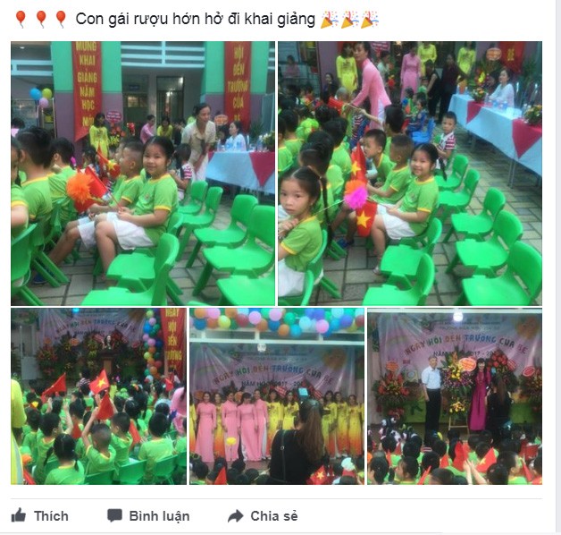Facebook ngập tràn hình ảnh bố mẹ khoe con ngày khai giảng năm học mới - 11