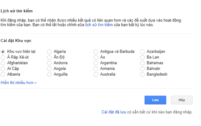 Google không còn cho phép bạn đổi tên miền để tìm kiếm các quốc gia khác ảnh 1