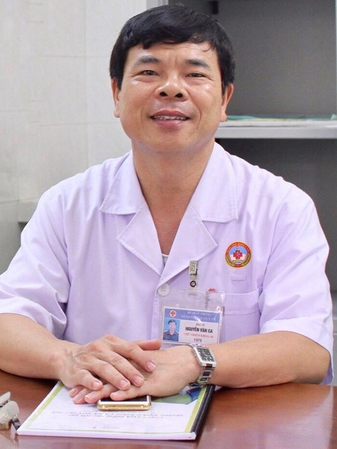 Đại tá, bác sĩ Nguyễn Văn Ca – Chủ nhiệm khoa Tâm thần, Bệnh viện Quân y 175