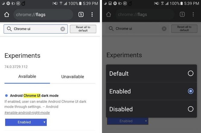Mẹo bật Dark mode cho Chrome trên Android ảnh 3
