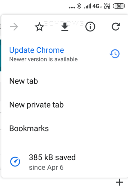 Cập nhật Chrome trên Android mà không cần truy cập Google Play Store ảnh 3