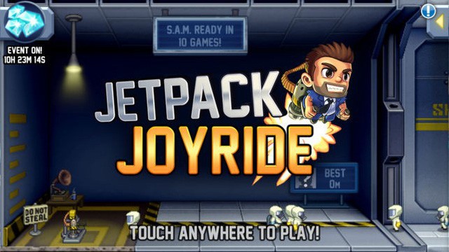 Jetpack Joyride: Tựa game mobile Rambo thời 4.0 siêu hấp dẫn ảnh 1