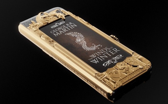 Caviar ra mắt Galaxy Fold phiên bản Game of Thrones, dát vàng xung quanh, giá iên tới 8.180 USD ảnh 6