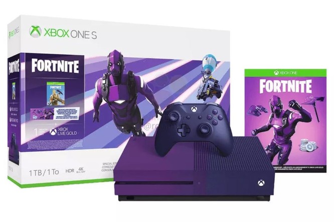 Microsoft sẽ ra mắt Xbox One S dành cho fan Fortnite ảnh 1