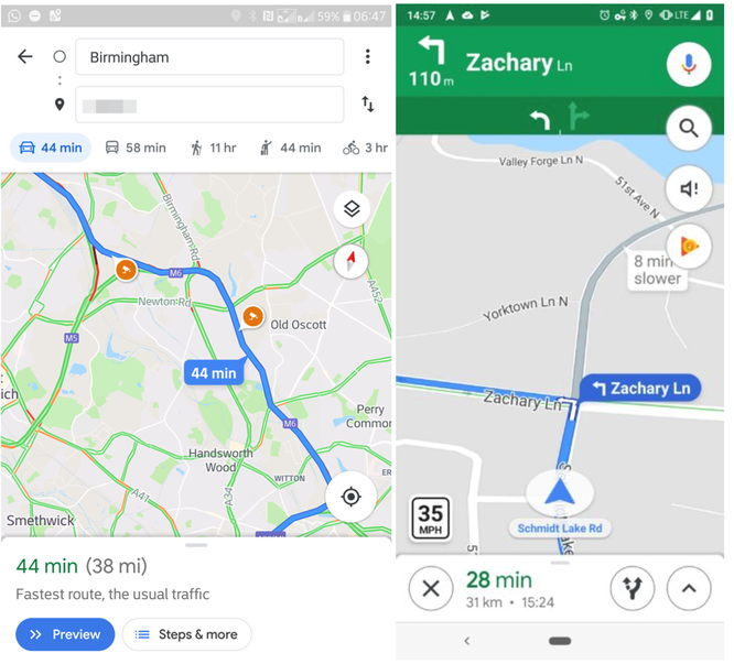 Google Map cập nhật tính năng xem giới hạn tốc độ và điểm bắn tốc độ ảnh 2