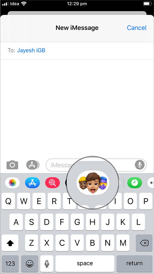 Cách sử dụng nhãn dán Memoji mới trên iOS 13 ảnh 2