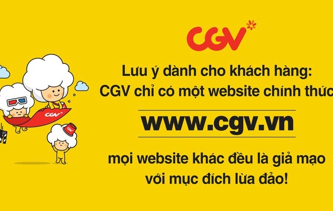 Manh mối kẻ giả mạo website CGV Việt Nam đã được tìm ra: Page cũ mất xong có ngay page lừa đảo mới ảnh 1