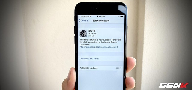 iOS 13: Khắc phục lỗi không thể cài đặt bản cập nhật sau khi tải về - Ảnh 1.