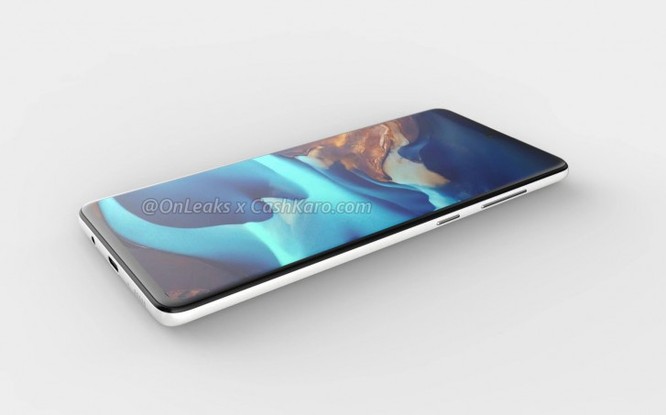 Xuất hiện hình ảnh render Samsung Galaxy A71: Cụm 4 camera hình chữ L, màn hình AMOLED Infinity-O