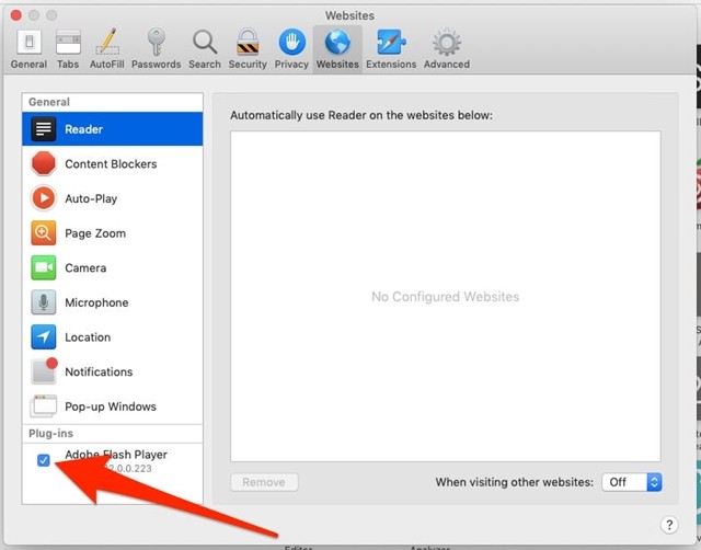 Cần làm gì khi Macbook bị lỗi Flash Player không hiển thị? ảnh 4