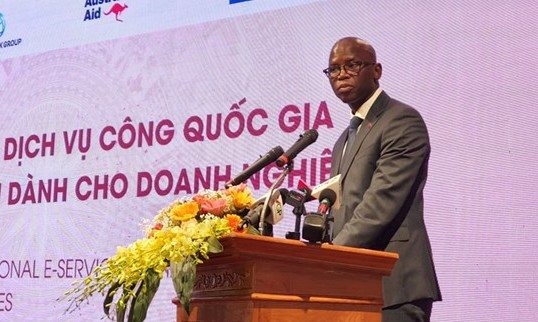 Giám đốc Quốc gia Ngân hàng Thế giới tại Việt Nam (WB) Ousmane Dione. Ảnh: VGP