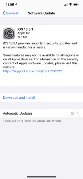 Apple ra mắt iOS 13.5.1, vô hiệu hóa công cụ jailbreak Unc0ver ảnh 2
