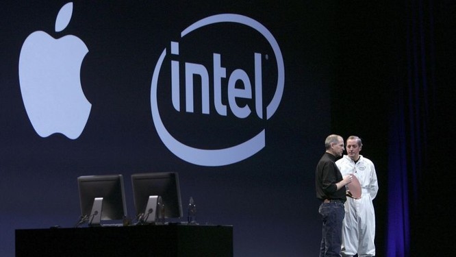 Apple bắt đầu sử dụng vi xử lý Intel trên máy Mac từ năm 2005