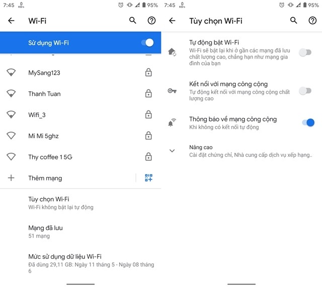 Cách tắt tính năng bật Wi-Fi tự động trên điện thoại Android ảnh 1