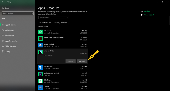 4 cách gỡ các ứng dụng, phần mềm trên Windows 10 ảnh 6