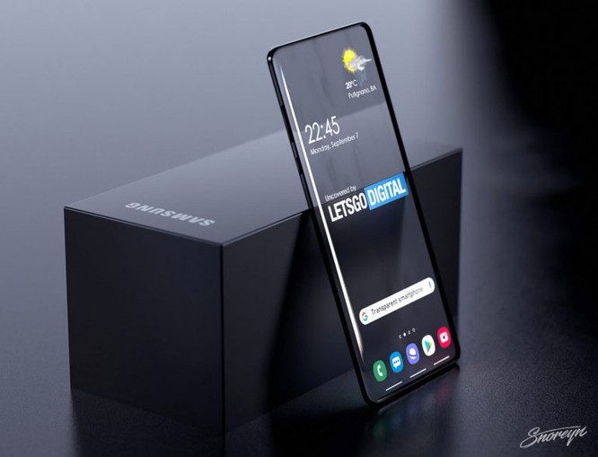 Samsung có thể ra smartphone trong suốt ảnh 3