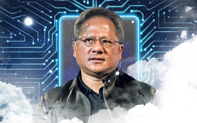 Jensen Huang - CEO của Nvidia. Ảnh: Telegraph.