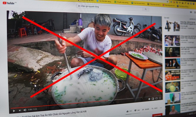 Nguyễn Văn Hưng bị yêu cầu xóa video và nộp phạt.