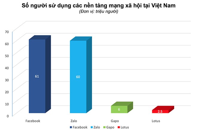 Mạng xã hội Việt Nam đang ở đâu so với Facebook, Google? ảnh 1