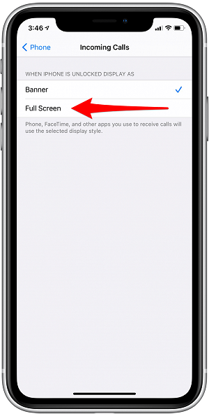 Hướng dẫn nhận cuộc gọi đến trên iOS 14 toàn màn hình ảnh 3