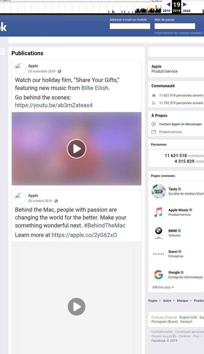 Facebook không gỡ tick xanh trên fanpage của Apple ảnh 2