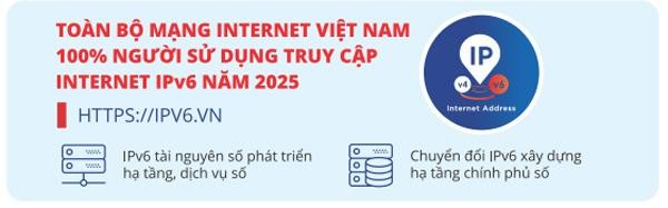 Chuyển đổi IPv6 - tài nguyên phát triển hạ tầng số ở Việt Nam ảnh 3