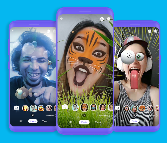 Viber bắt tay Snapchat ra mắt công cụ AR mới ảnh 1