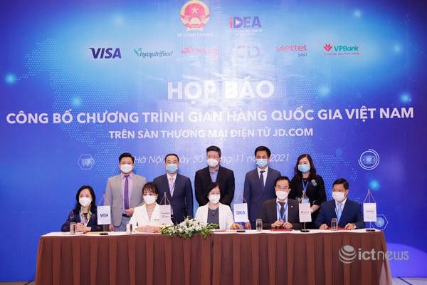 Công bố gian hàng quốc gia Việt Nam trên sàn thương mại điện tử JD.com ảnh 2