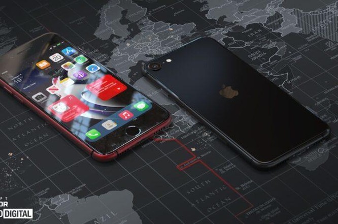 Ngắm mẫu iPhone SE 2022 sắp ra mắt đẹp mãn nhãn ảnh 1